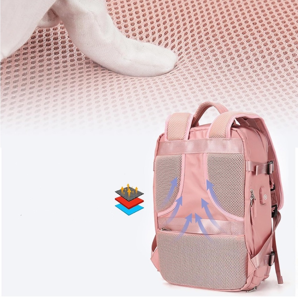 Multifunctional Large Capacity Backpack Ladies Bu… - image 5